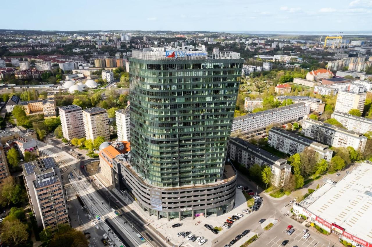 Hanza Tower Gold Szczecin Exterior foto